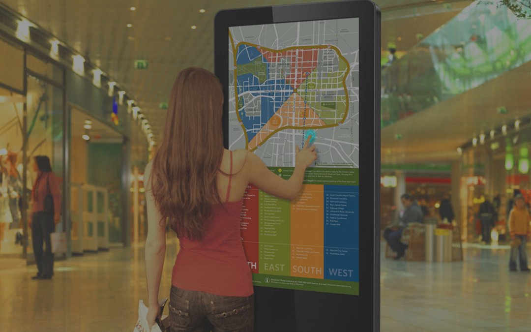 Eclipse Digital Media Digital Signage Shop Infrared Freestanding